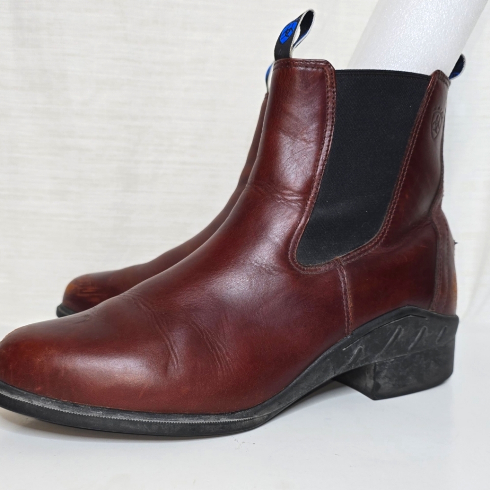Ariat Brown Leather Boots with Tie Up Mens 11D Style 62661